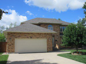 Residential Roofing new shingles soffits and eaves steep pitch