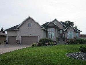 Residential Roofing Project House Exterior steep pitch roof