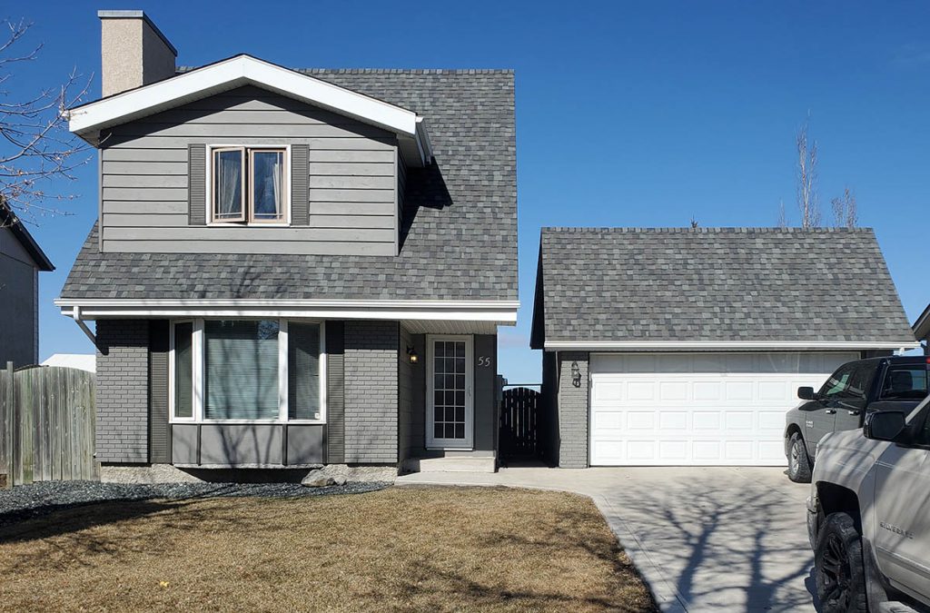 sharp incline roof high slope shingle steep pitch