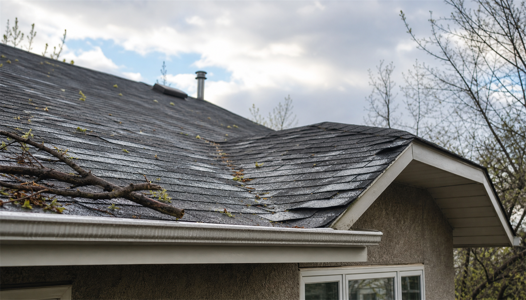 Storm damage roof repair in Winnipeg — Trudel Roofing