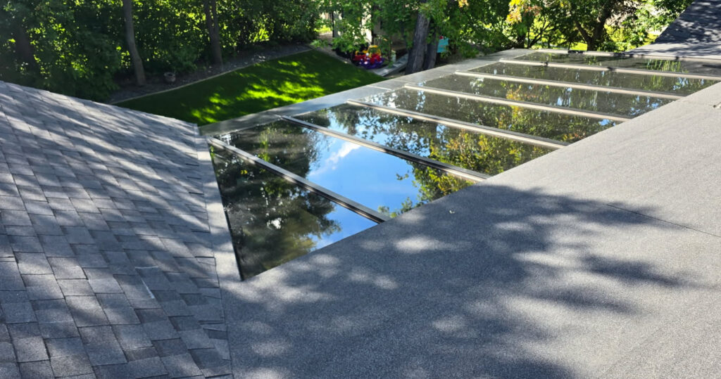 Skylight installation in Winnipeg — Trudel Roofing